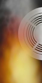 illustration of smoke detector